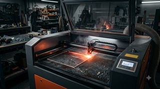 CO2 laser cutter