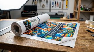 Vinyl roll